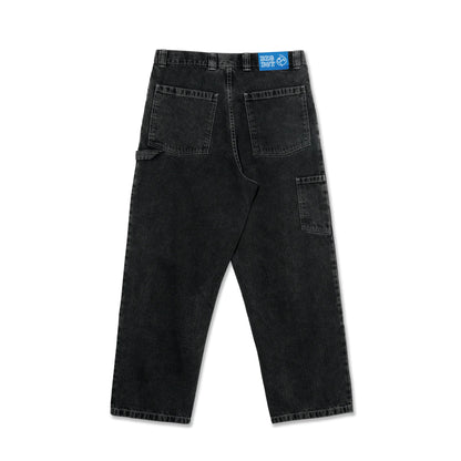 Polar Big Boy Double Knee Work Pant - Silver/Black