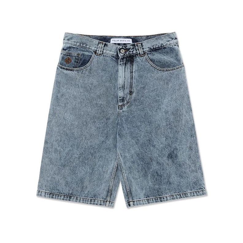 Polar Big Boy Shorts - Heavy Washed Blue