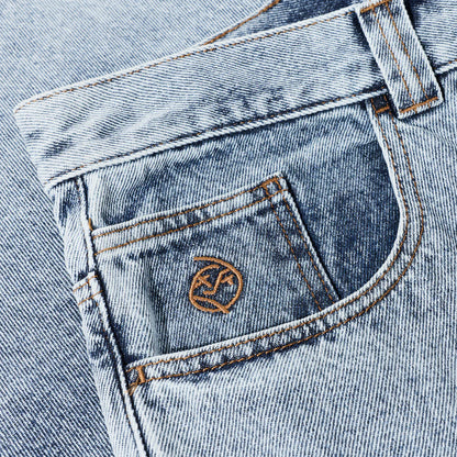 Polar Big Boy Shorts - Heavy Washed Blue