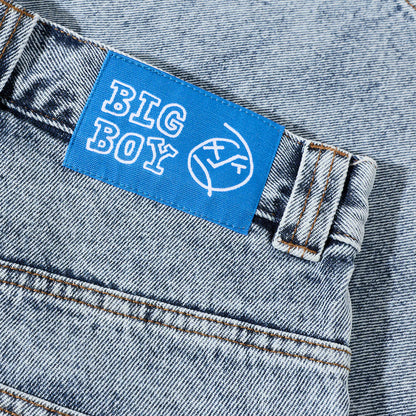 Polar Big Boy Shorts - Heavy Washed Blue