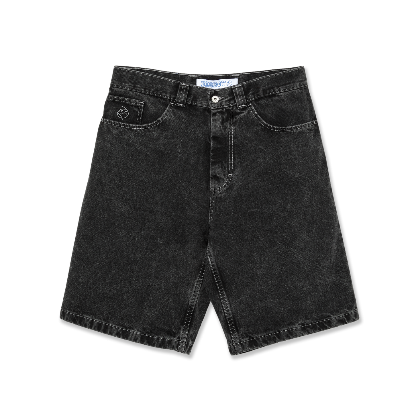 Polar Big Boy Shorts - Silver Black