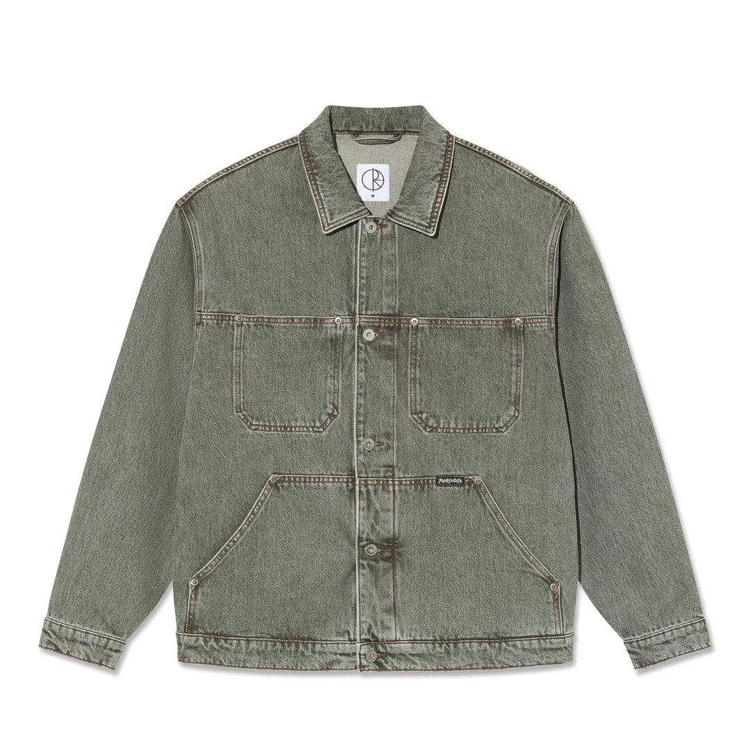 Polar Patrik Denim Jacket - Eucalyptus