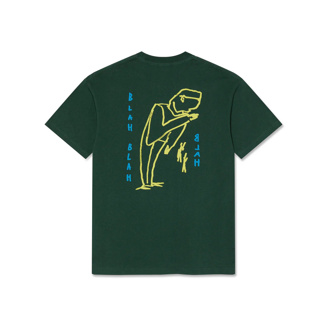 Polar Blah Blah Blah Tee - Dark Green
