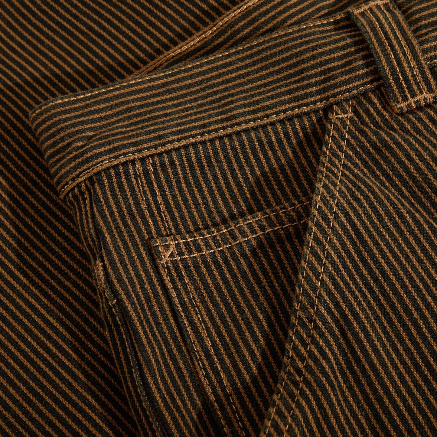 Polar '93 Work Pant - Rust Hickory Stripe