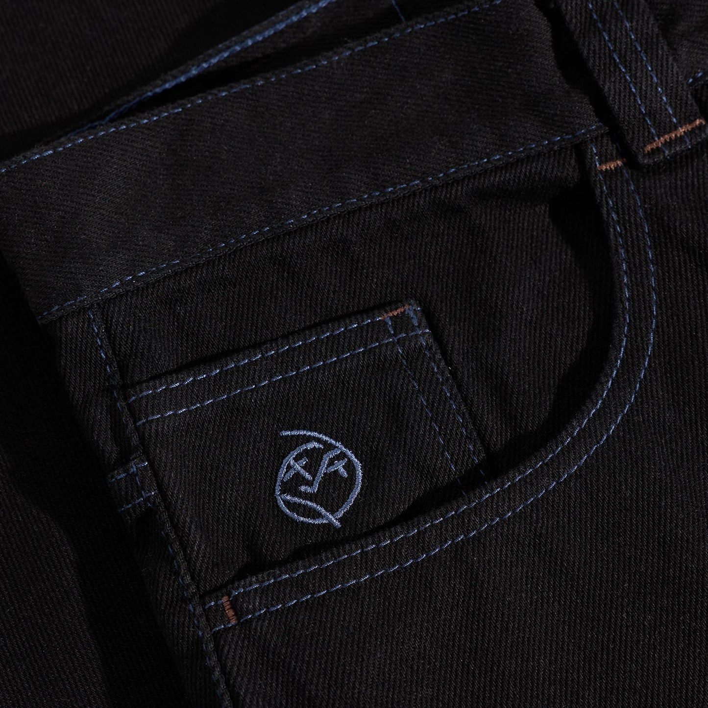 Polar Big Boy Jeans - Black/Blue