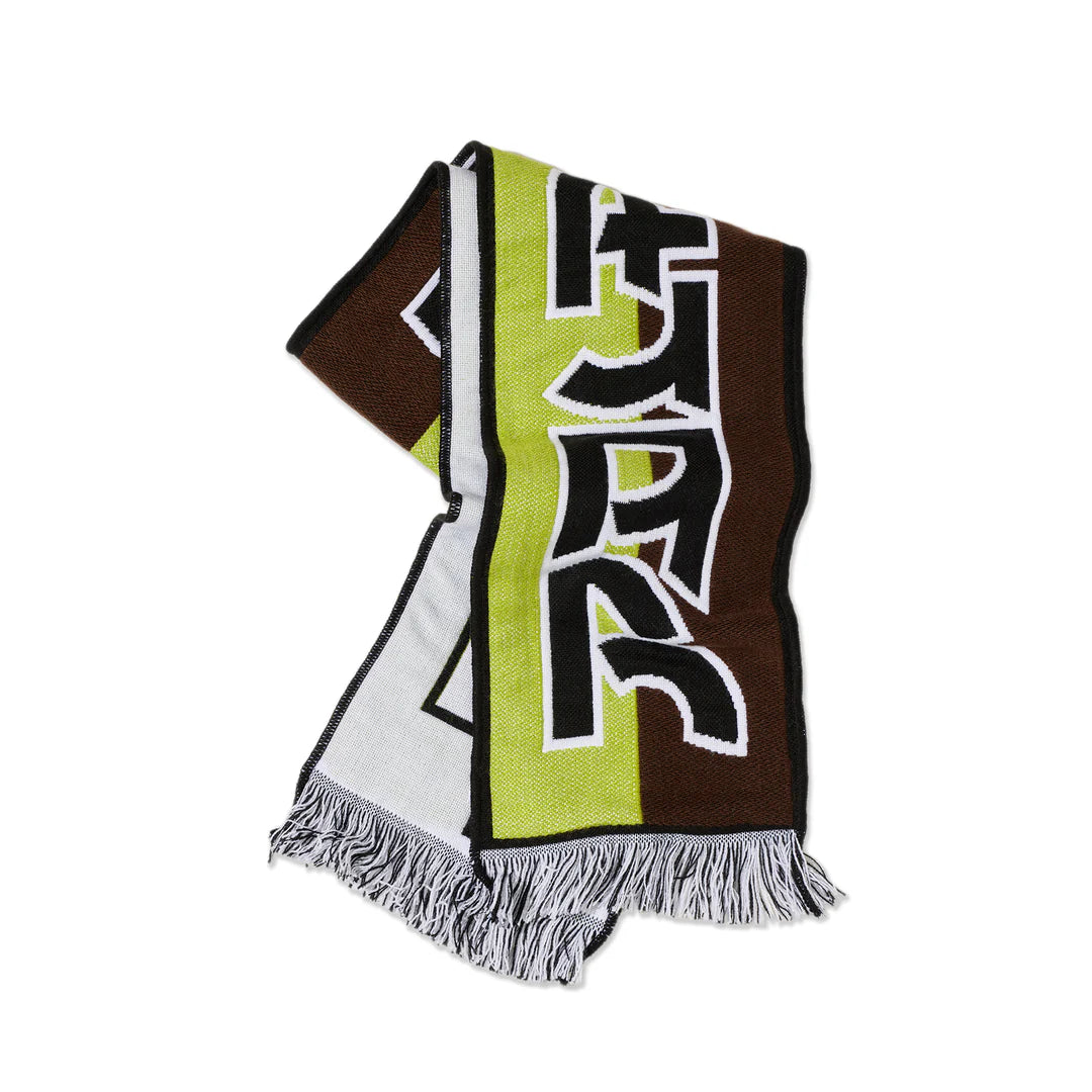 Polar Football Scarf - Green/Brown