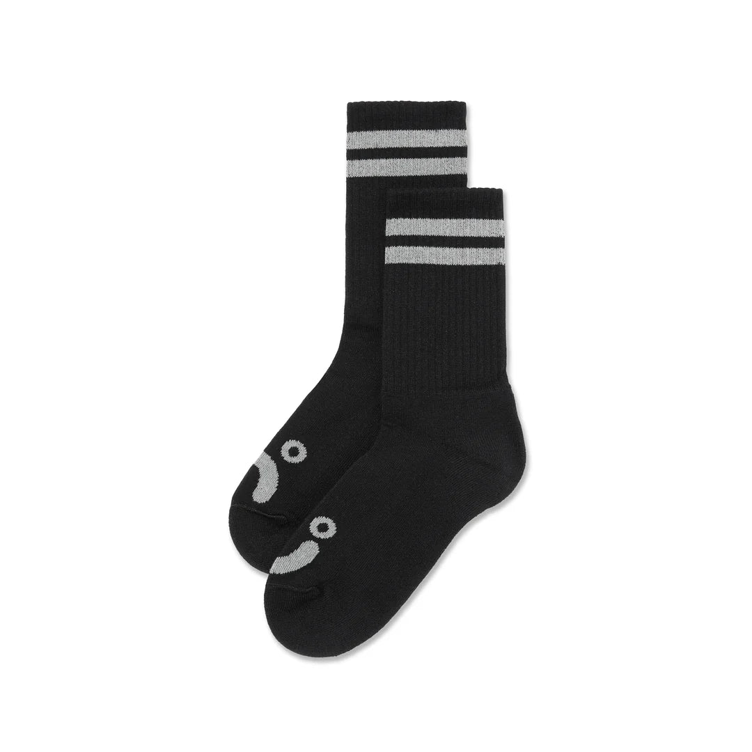 Polar Rib Socks - Black/Heather
