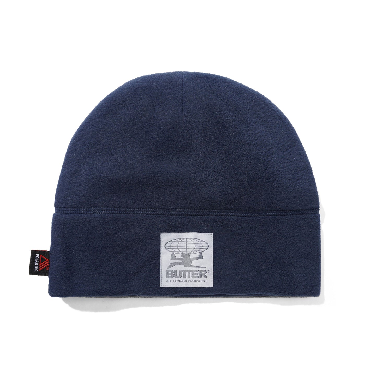 Butter Goods Polartec Skully Beanie - Navy