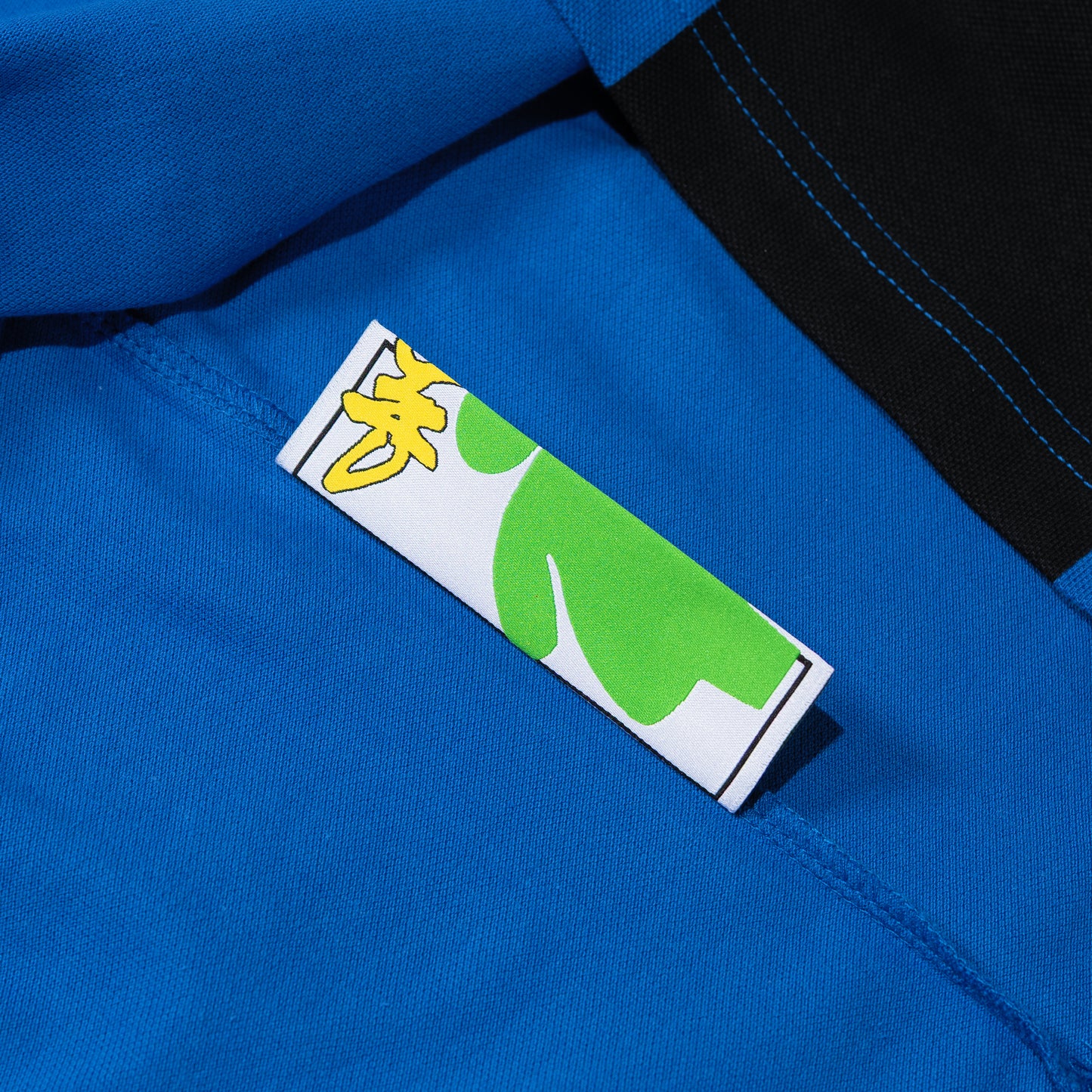 Carpet Company Polo Jersey - Blue Stripe