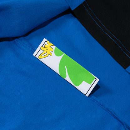 Carpet Company Polo Jersey - Blue Stripe