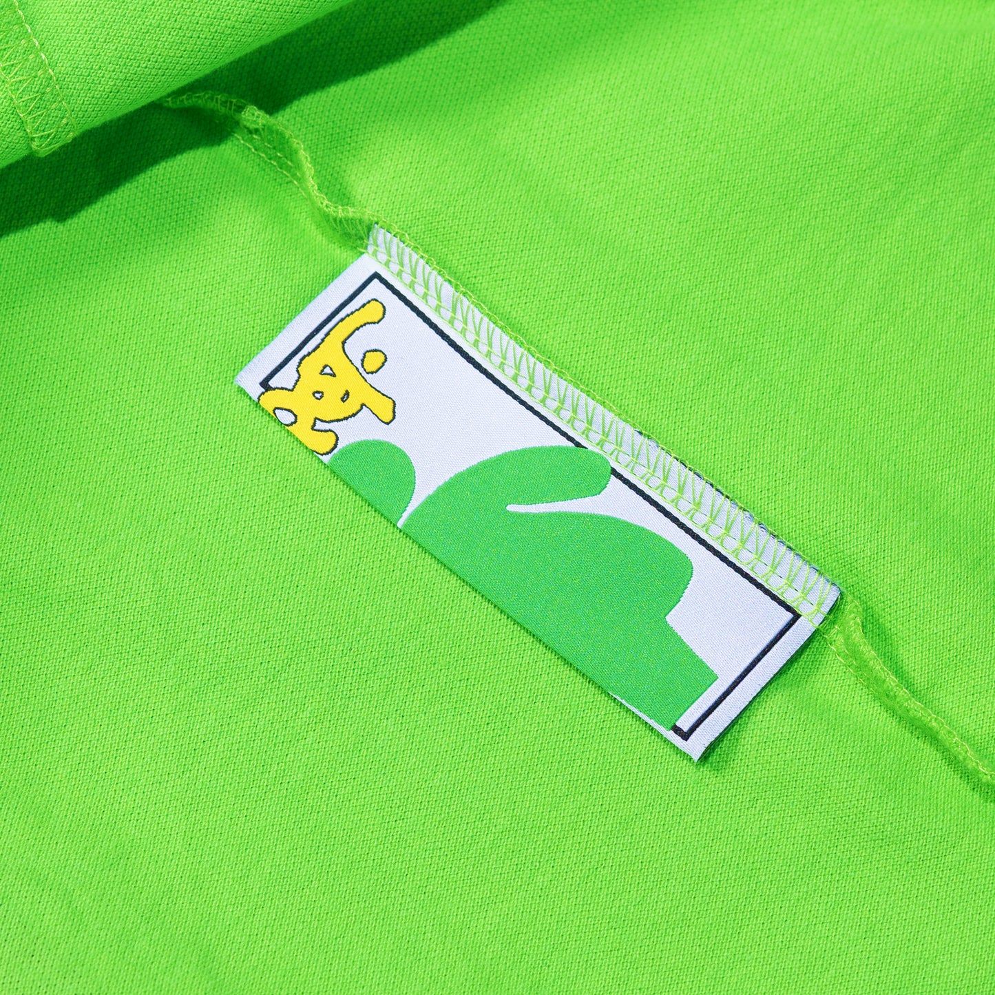 Carpet Company Polo Jersey - Green Stripe