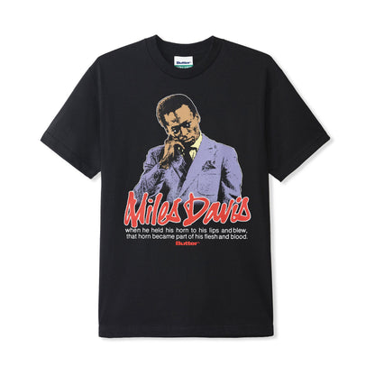 Butter Goods Miles Davis Portrait Tee - Black