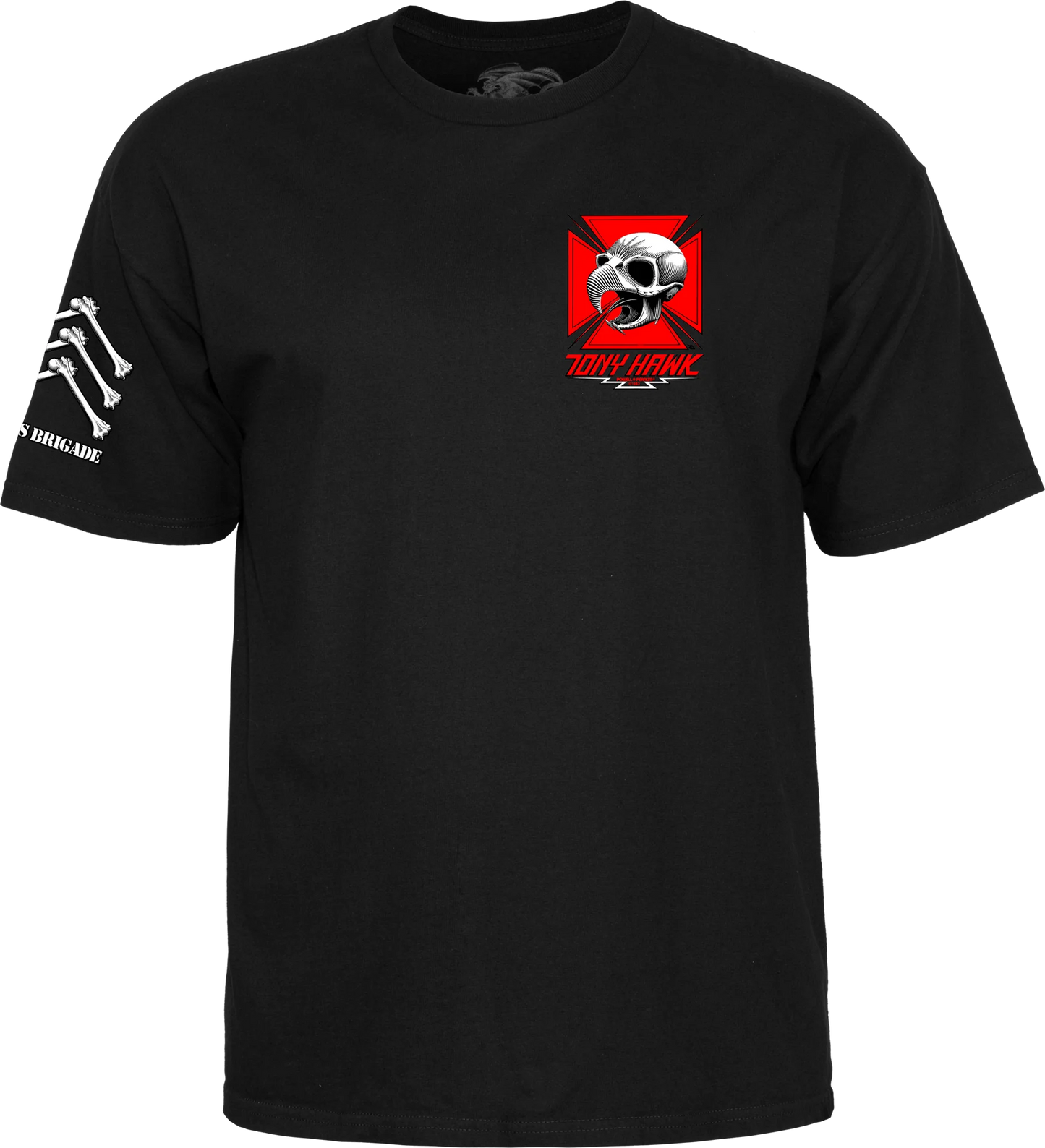 Powell Peralta Bones Brigade Hawk T-Shirt Black