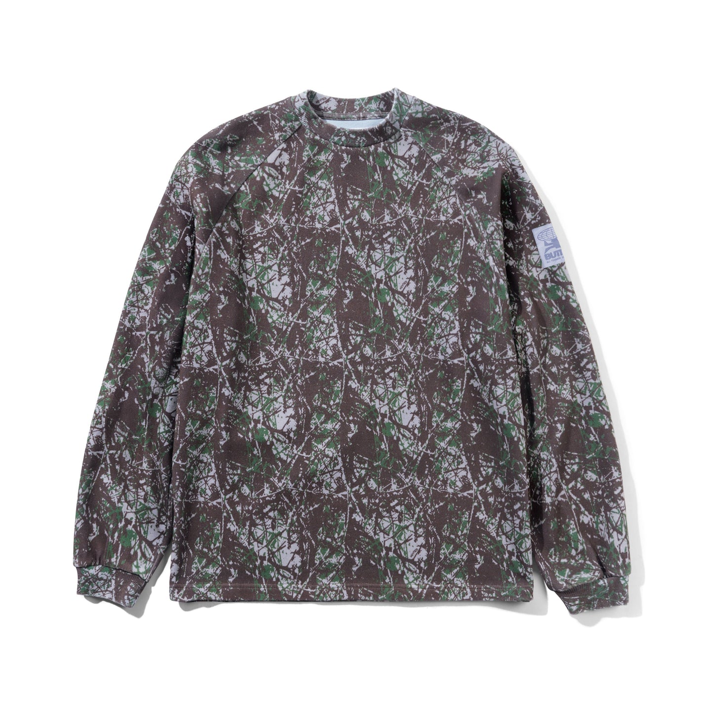 Butter Goods Principal Crewneck - Woods Camo