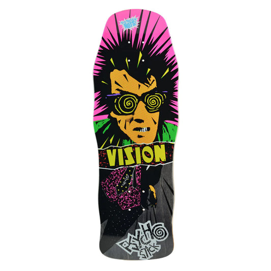 Vision Psycho Stick Modern concave Deck - 10"x29.75" Black
