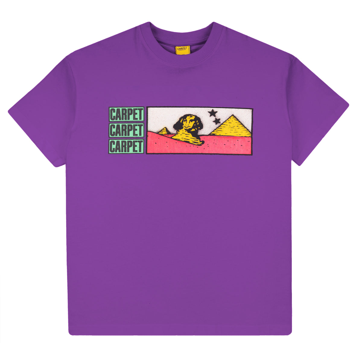Carpet Company Pyramid Tee - Purple