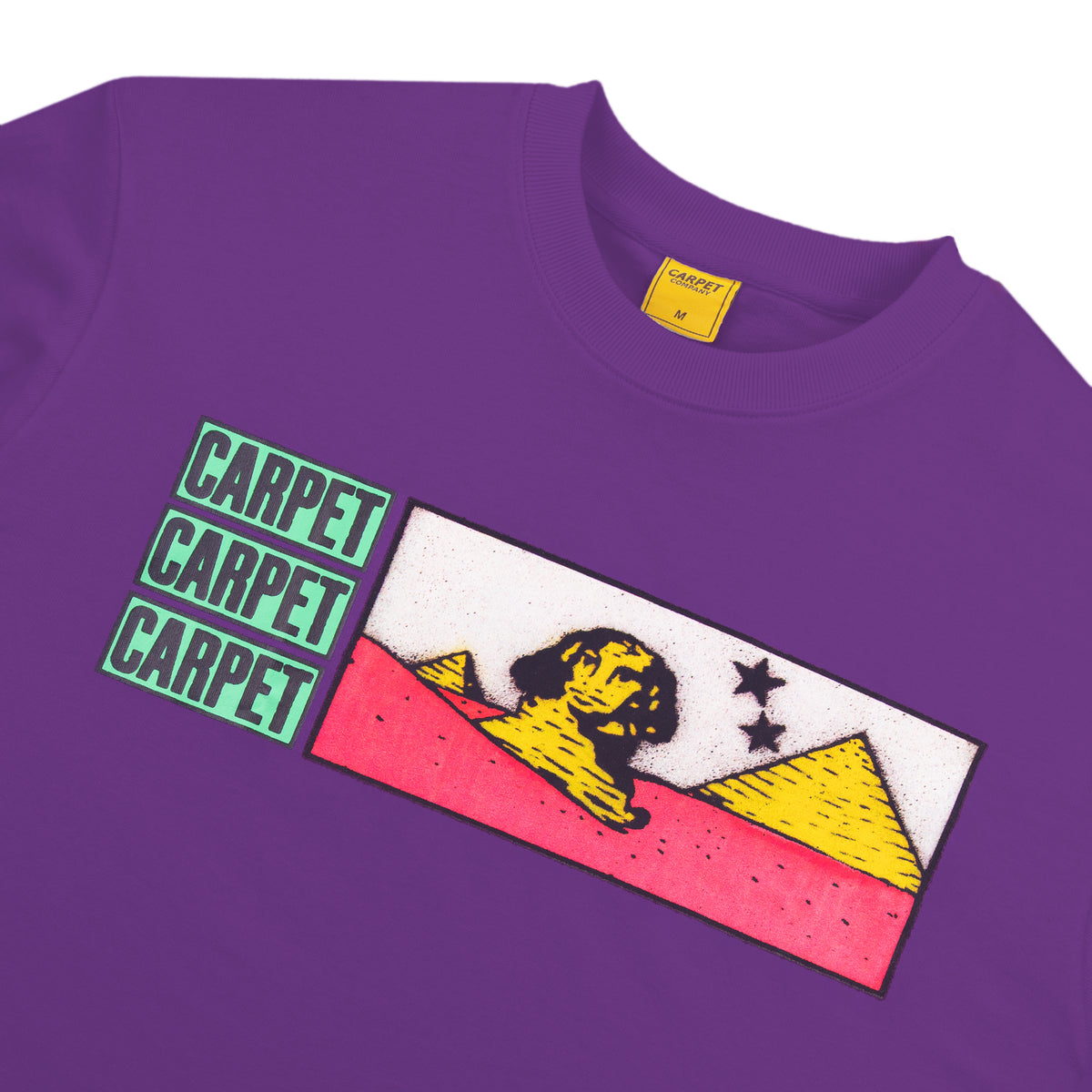Carpet Company Pyramid Tee - Purple