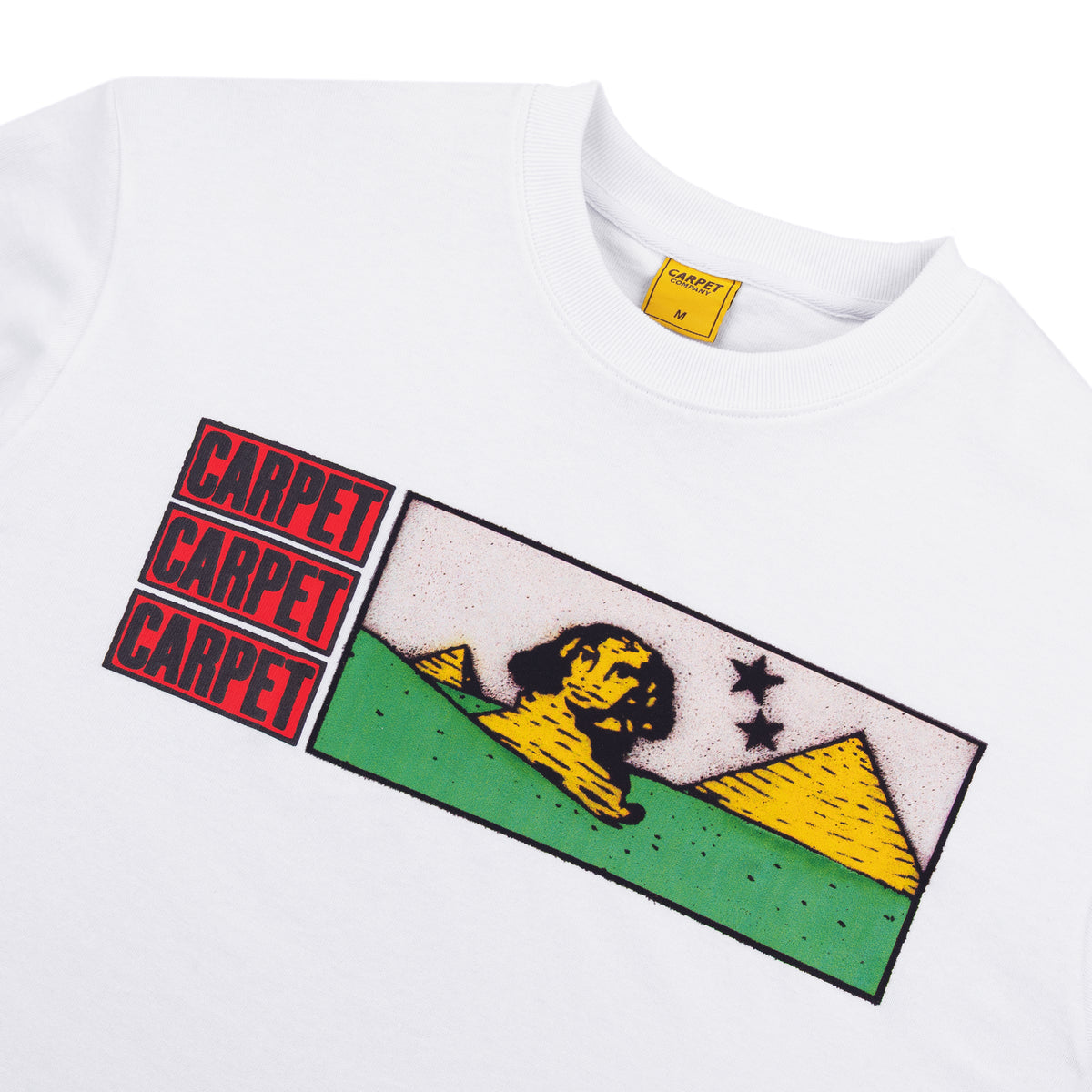 Carpet Company Pyramid Tee - White