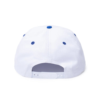 Quartersnacks Basketball Cap - White/Royal