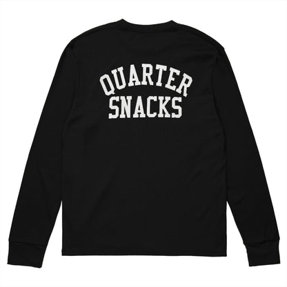 Quartersnacks Arch Printed Thermal Longsleeve Tee - Black