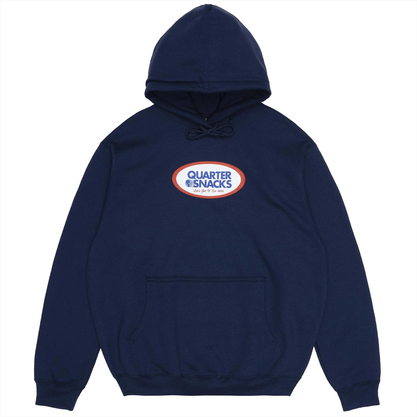 Quartersnacks Oval Hoodie - Navy