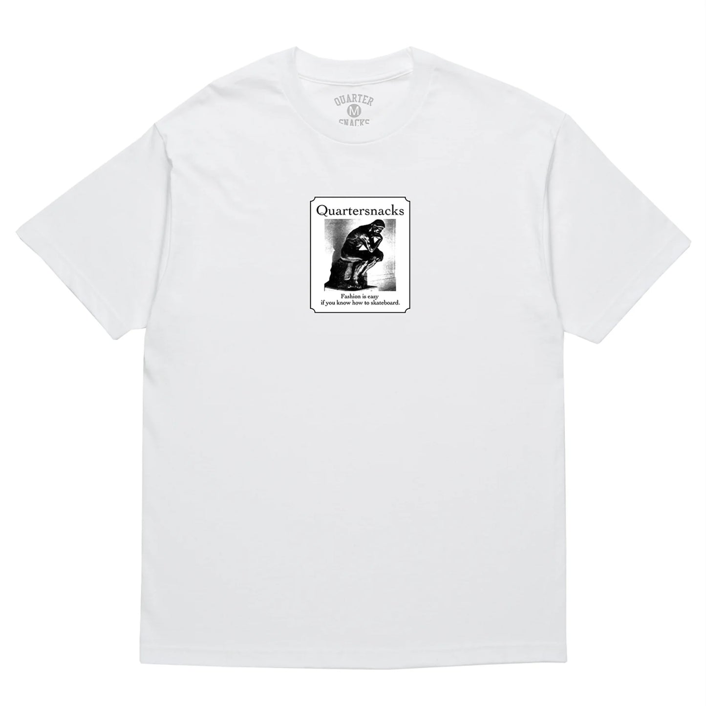 Quartersnacks Thinker Tee - White