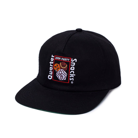 Quartersnacks Party Cap - Black