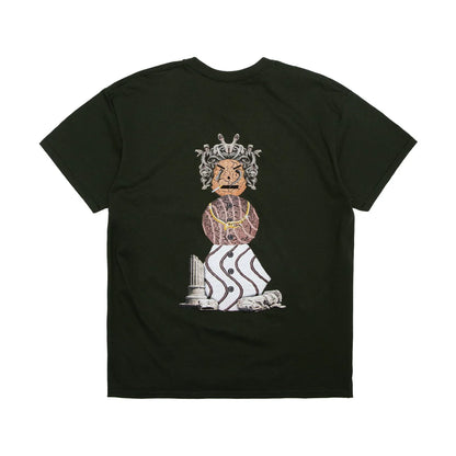 Quartersnacks Medusa Snackman Tee - Forest Green