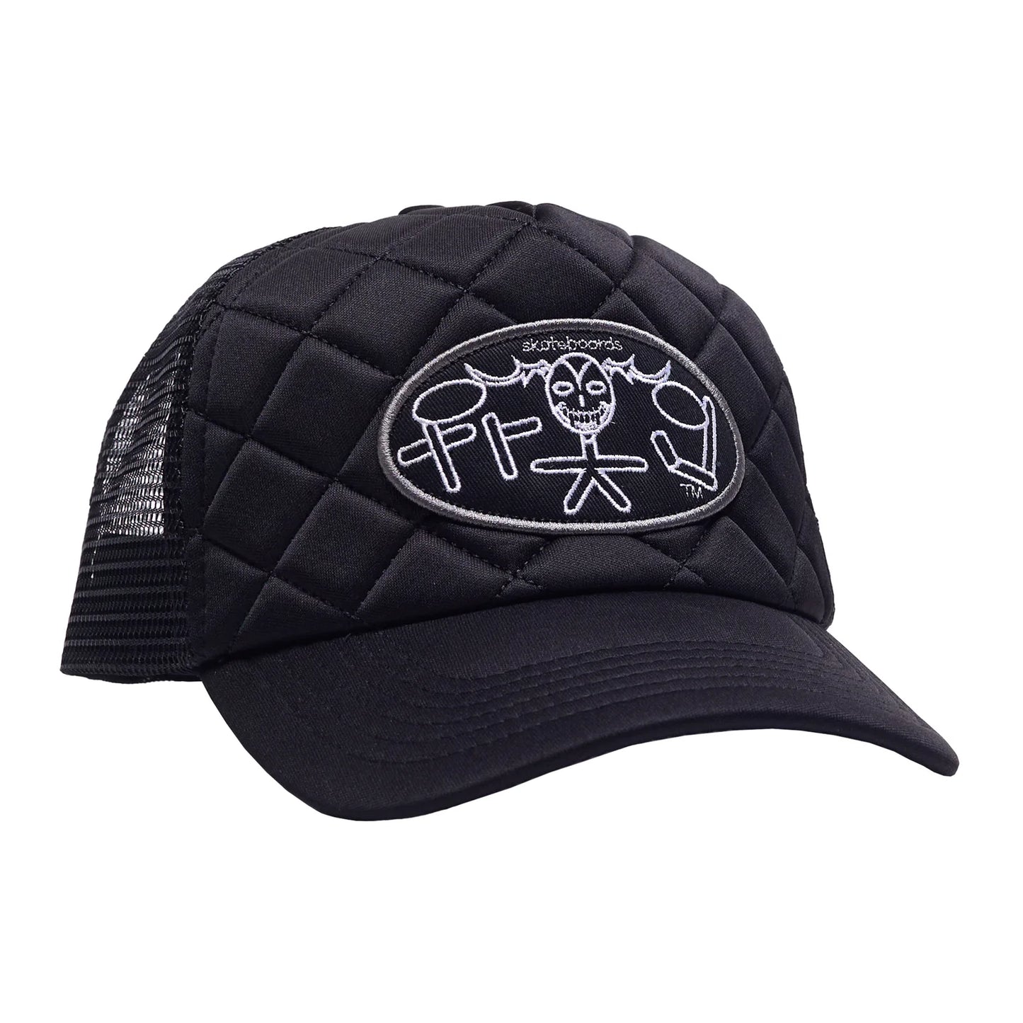 Frog Skoom Logo Trucker Hat - Black