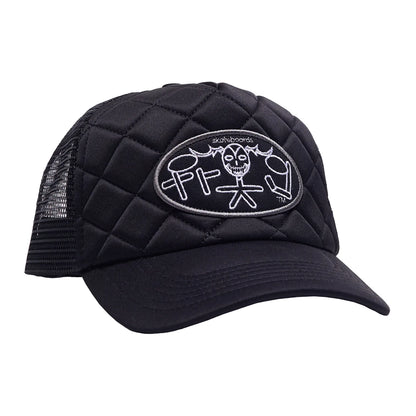 Frog Skoom Logo Trucker Hat - Black