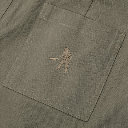 Pass-Port Herringbone Leagues Club Short - Olive