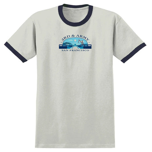 Real 3rd & Army Ringer Tee - Natural