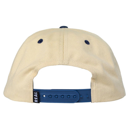 Real 3rd & Army Snapback - Natural/Navy