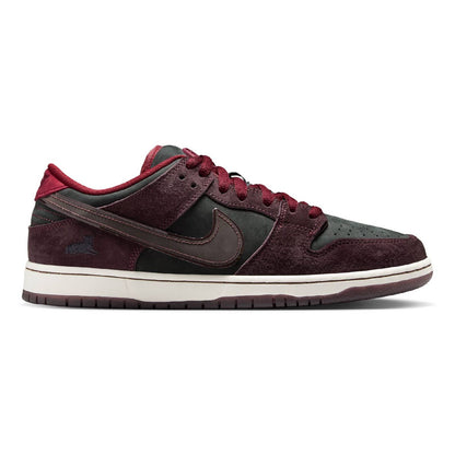 Nike SB Dunk Low Pro Quickstrike - Mahogany/Dark Beetroot-Team Red-Sail