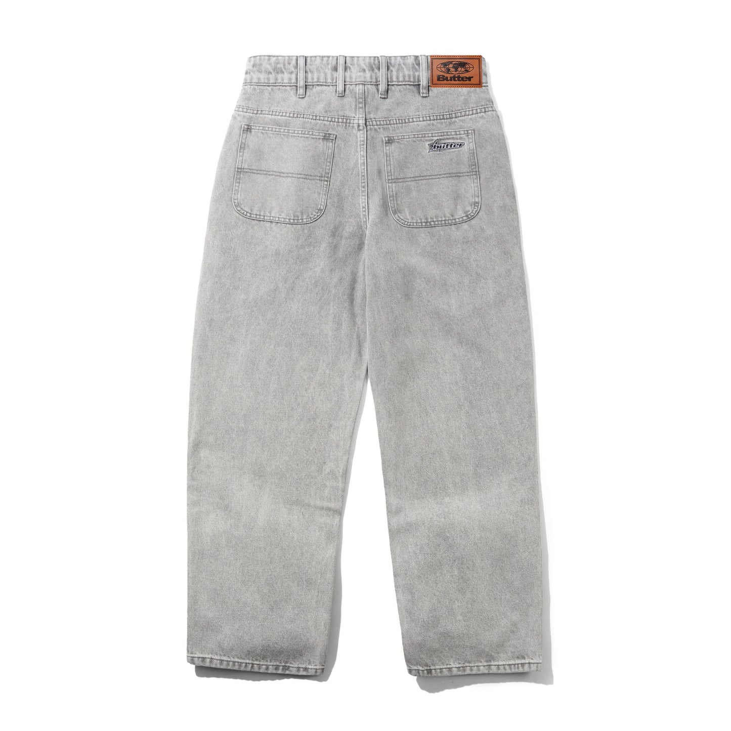 Butter Goods Racer Denim Jeans - Grey Wash