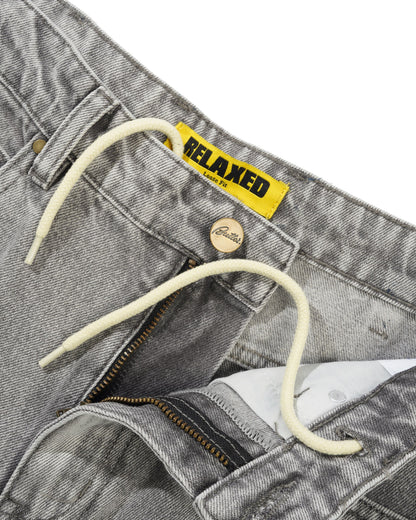 Butter Goods Racer Denim Jeans - Grey Wash