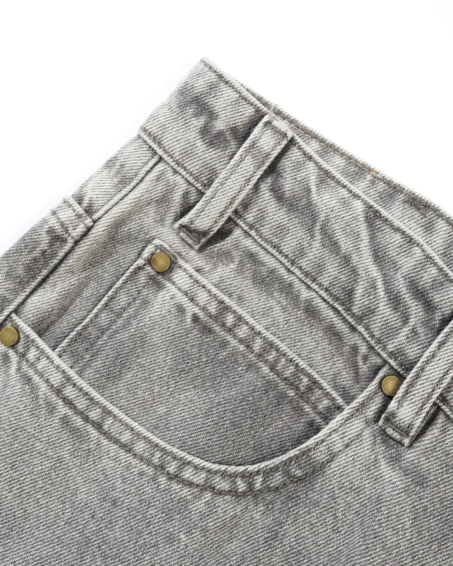 Butter Goods Racer Denim Jeans - Grey Wash