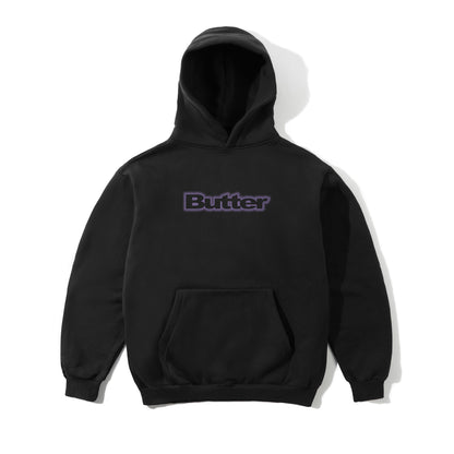 Butter Goods Radiant Logo Hoodie - Black