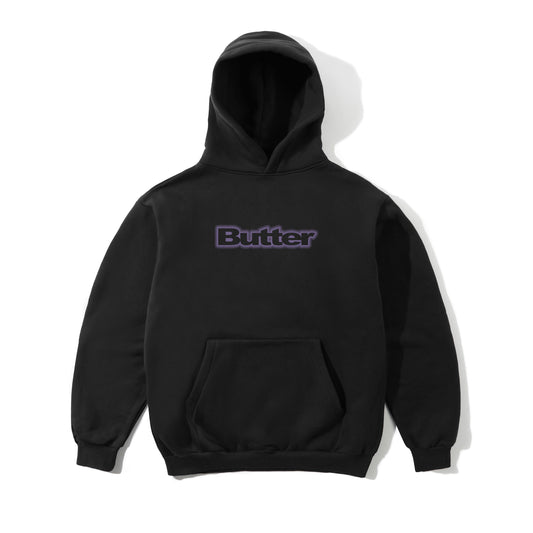 Butter Goods Radiant Logo Hoodie - Black