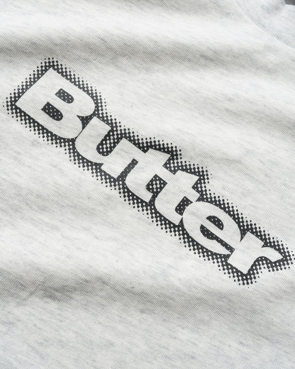 Butter Goods Radiant Logo Tee - Ash
