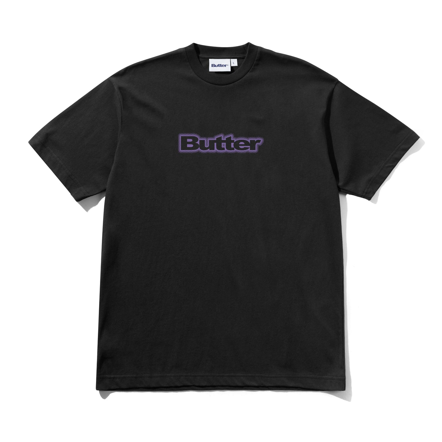 Butter Goods Radiant Logo Tee - Black