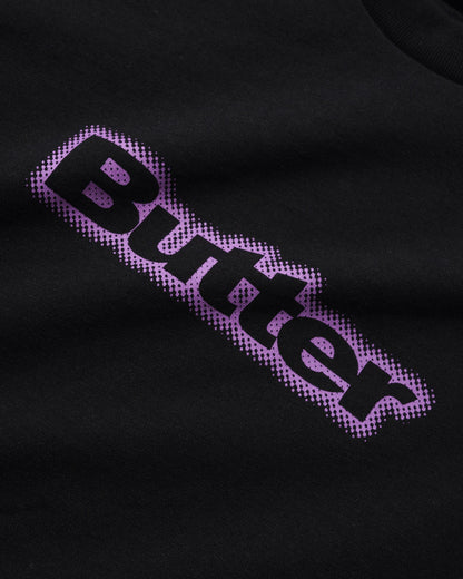 Butter Goods Radiant Logo Tee - Black