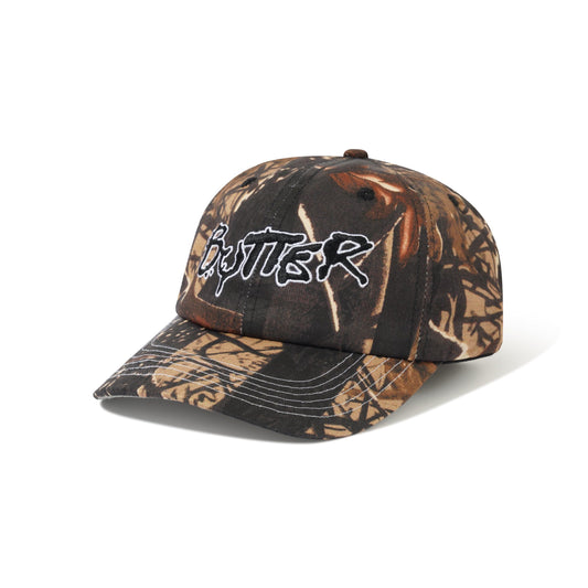 Butter Goods Radio 6 Panel Cap - Forest Camo