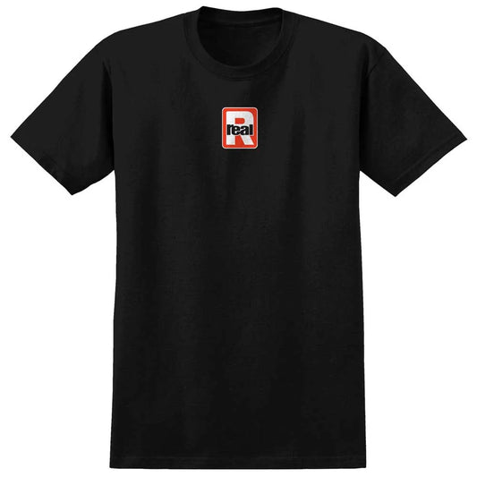 Real Radiused Tee - Black