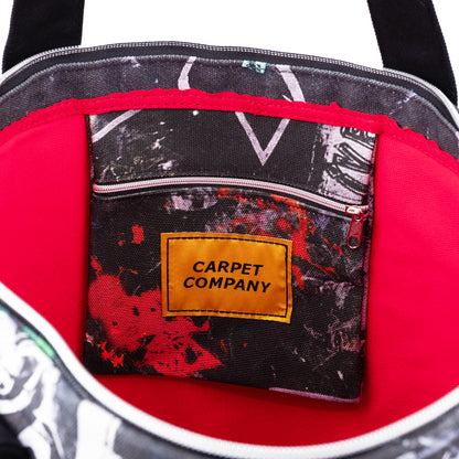 Carpet Company Rag Canvas Tote - Black