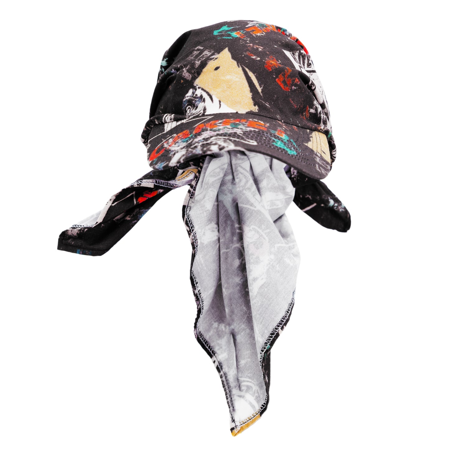 Carpet Company Rag Bandana Hat - Black