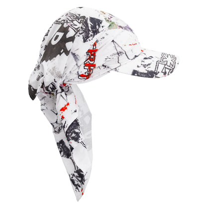 Carpet Company Rag Bandana Hat - White