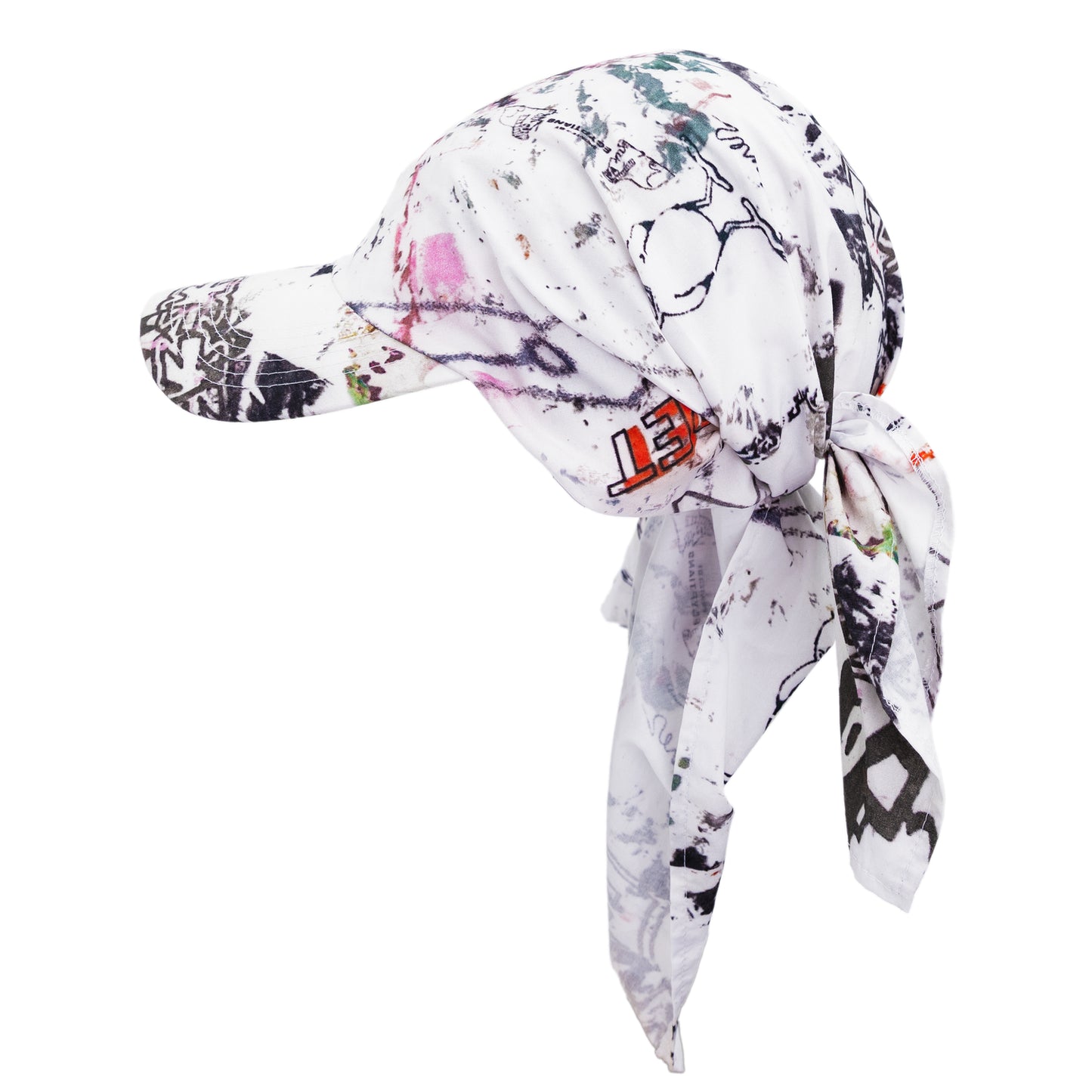 Carpet Company Rag Bandana Hat - White