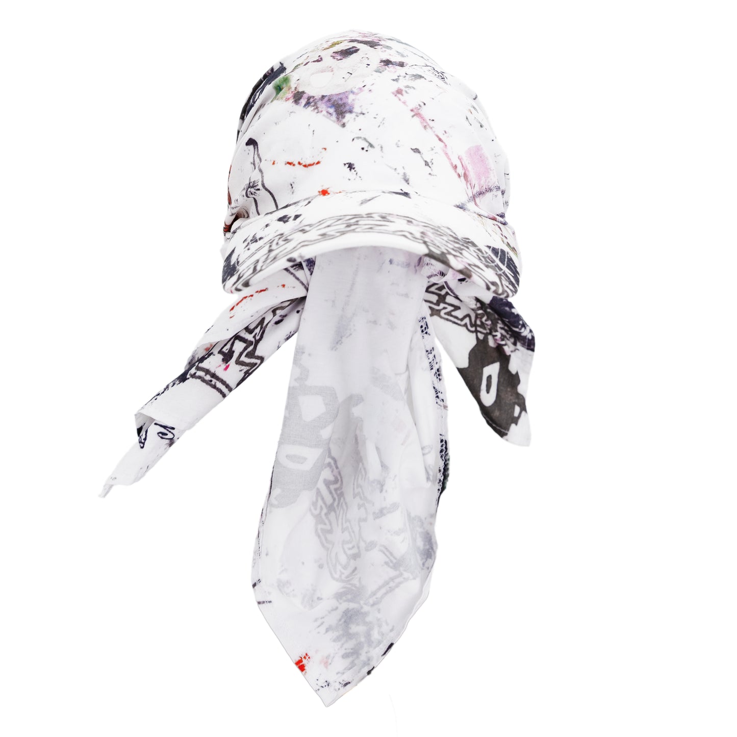 Carpet Company Rag Bandana Hat - White