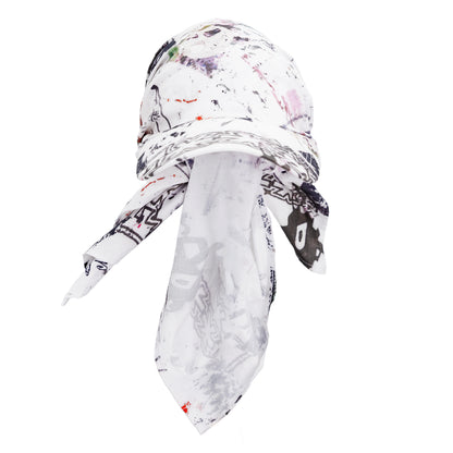 Carpet Company Rag Bandana Hat - White